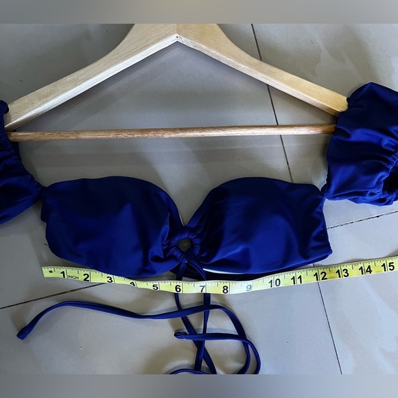 Bathing Suit Tops For Women shein bathing suit top that cover shoulders Size S - Picture 3 of 9